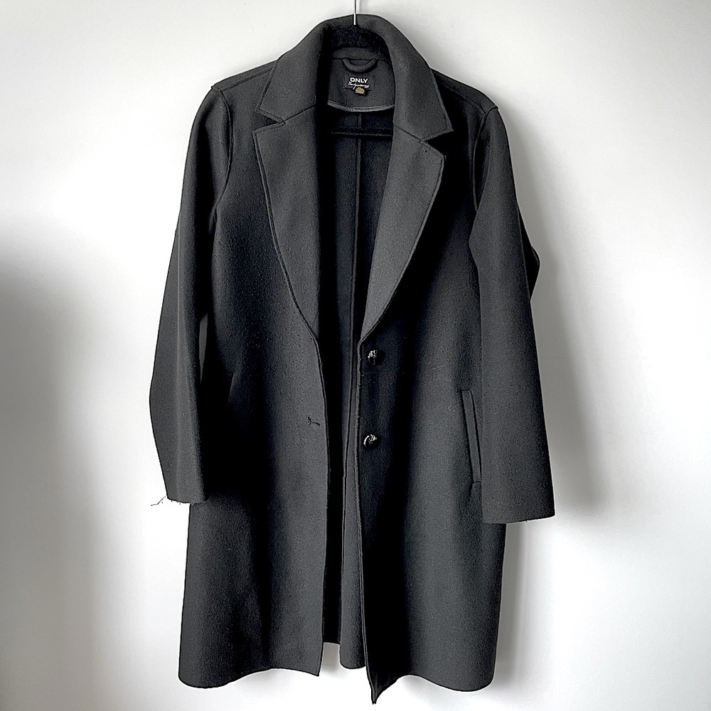 ONLY Black Trench Coat